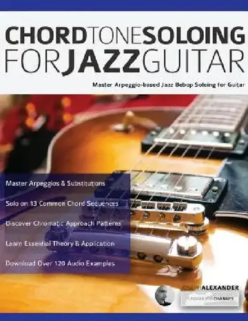 Cover of Chord Tone Soloing for Jazz Guitar