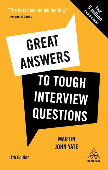 Cover of Great Answers to Tough Interview Questions