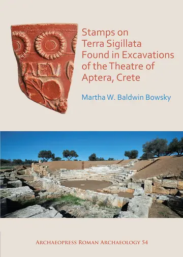 Cover of Stamps on Terra Sigillata Found in Excavations of the Theatre of Aptera
