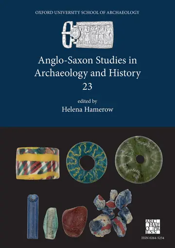 Cover of Anglo-Saxon Studies in Archaeology and History 23