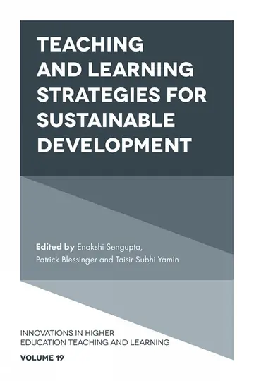 Cover of Teaching and Learning Strategies for Sustainable Development