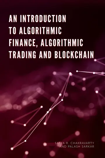 Cover of An Introduction to Algorithmic Finance, Algorithmic Trading and Blockchain Abridged