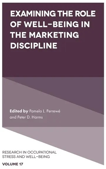 Cover of Examining the Role of Well-Being in the Marketing Discipline