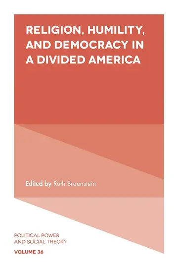Cover of Religion, Humility, and Democracy in a Divided America