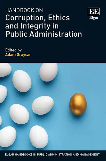 Cover of Handbook on Corruption, Ethics and Integrity in Public Administration