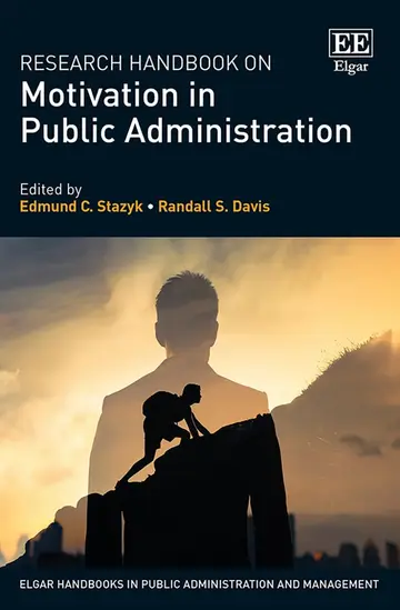 Cover of Research Handbook on Motivation in Public Administration