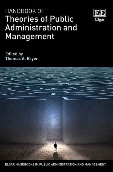 Cover of Handbook of Theories of Public Administration and Management