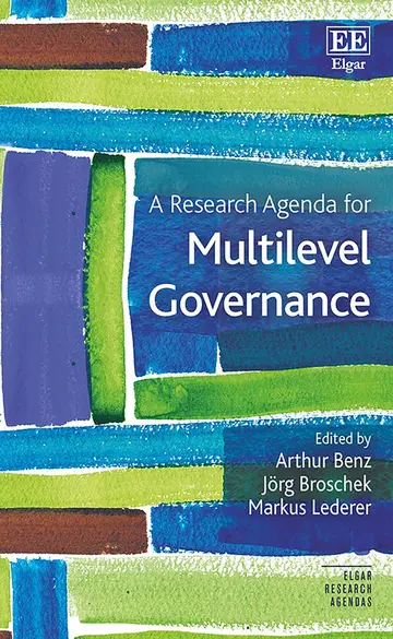 Cover of A Research Agenda for Multilevel Governance