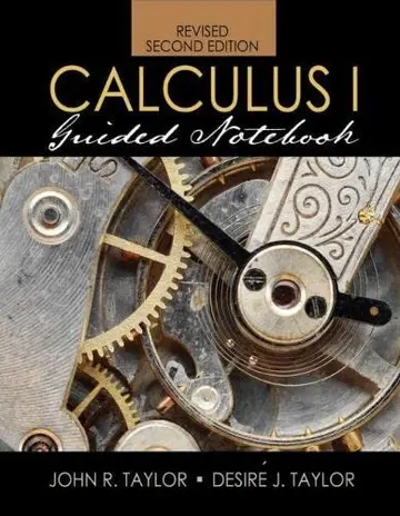 Cover of Calculus I Guided Notebook