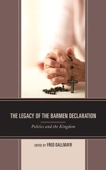 Cover of The Legacy of the Barmen Declaration