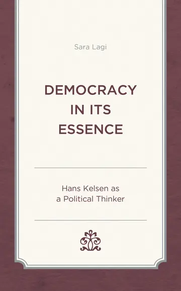 Cover of Democracy in Its Essence
