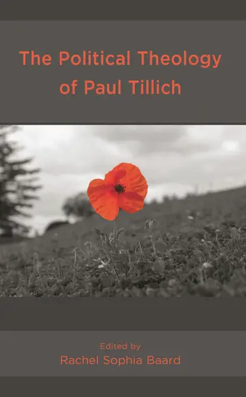 Cover of The Political Theology of Paul Tillich