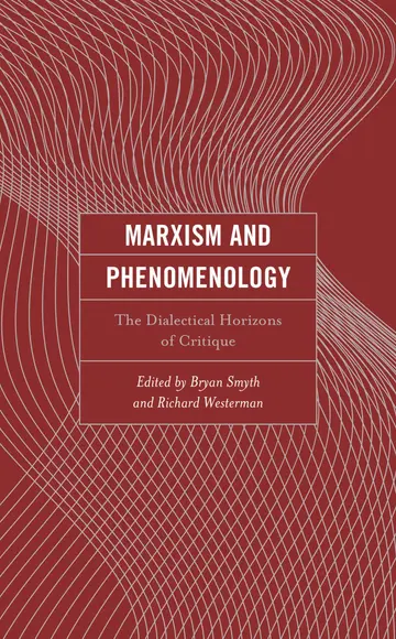 Cover of Marxism and Phenomenology