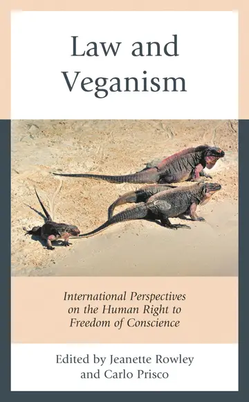 Cover of Law and Veganism