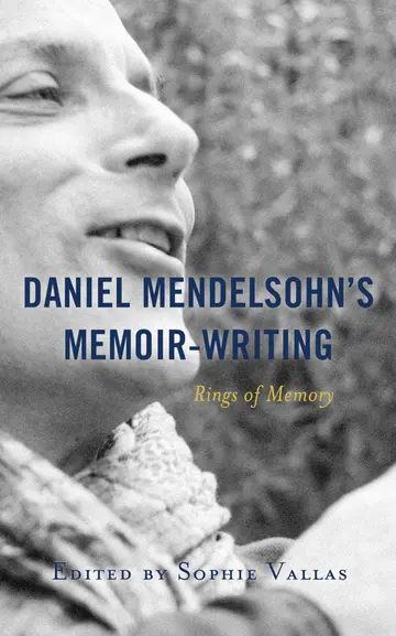 Cover of Daniel Mendelsohn’s Memoir-writing