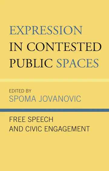 Cover of Expression in Contested Public Spaces