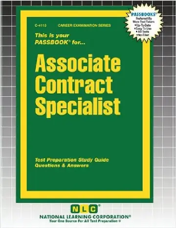 Cover of Associate Contract Specialist