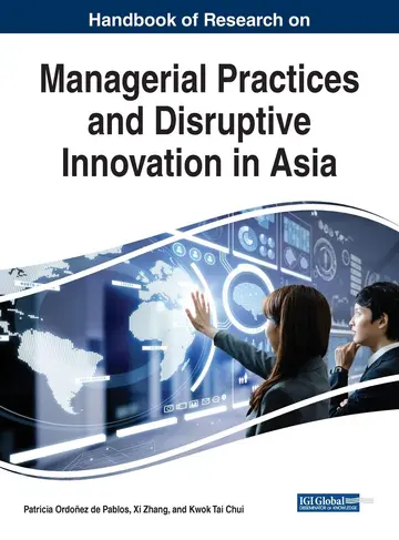 Cover of Handbook of Research on Managerial Practices and Disruptive Innovation in Asia
