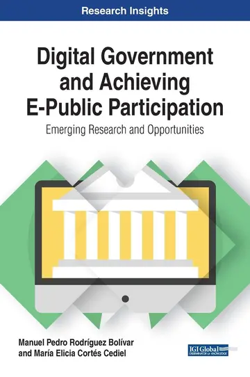 Cover of Special Applications of ICTs in Digital Government and the Public Sector