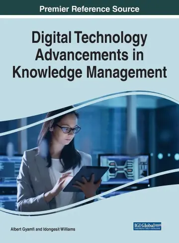 Cover of Digital Technology Advancements in Knowledge Management