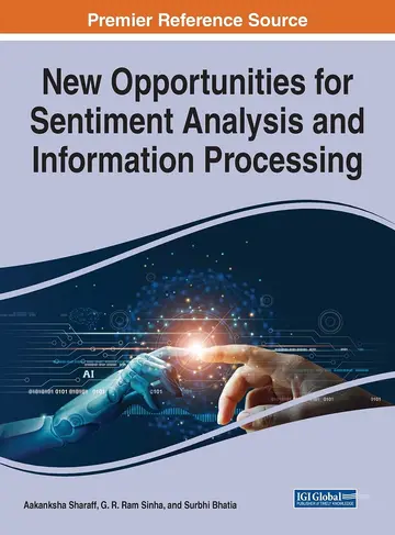 Cover of New Opportunities for Sentiment Analysis and Information Processing
