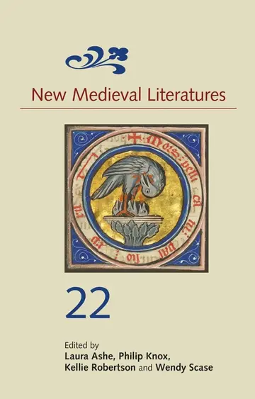 Cover of New Medieval Literatures 22