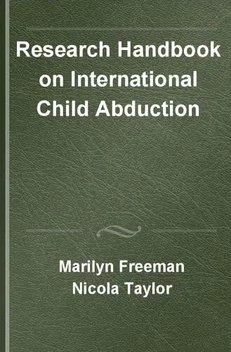 Cover of Research Handbook on International Child Abduction