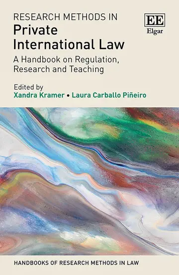 Cover of Research Methods in Private International Law
