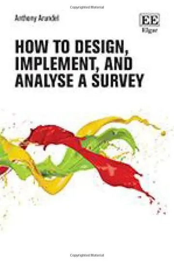 Cover of How to Design, Implement and Analyse a Survey