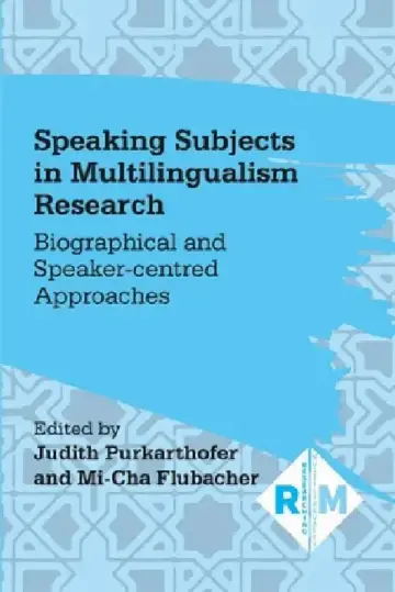 Cover of Speaking Subjects in Multilingualism Research