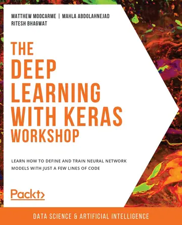 Cover of The Deep Learning with Keras Workshop