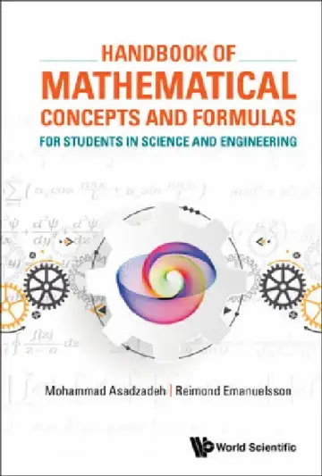 Cover of Handbook of Mathematical Concepts and Formulas for Students in Science and Engineering