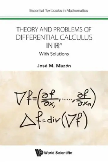 Cover of Theory and Problems of Differential Calculus in R^n