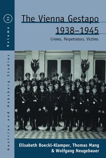 Cover of The Vienna Gestapo, 1938-1945