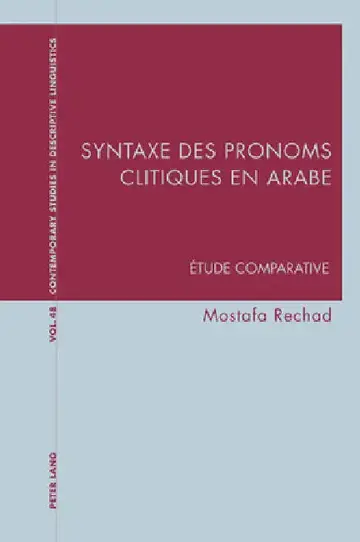 Cover of Syntaxe Des Pronoms Clitiques En Arabe
