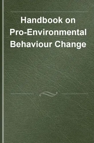 Cover of Handbook on Pro-Environmental Behaviour Change