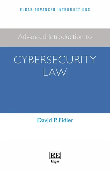 Cover of Advanced Introduction to Cybersecurity Law