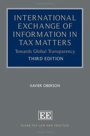 Cover of International Exchange of Information in Tax Matters