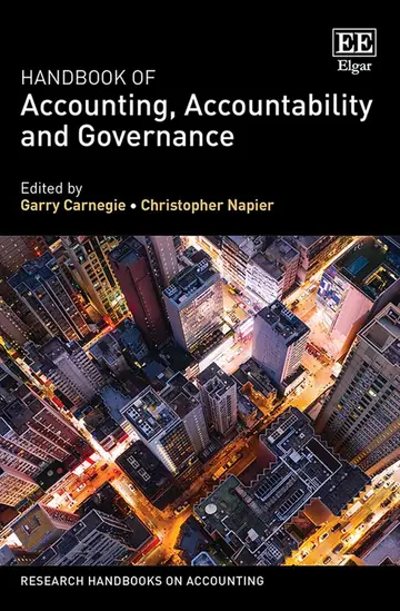 Cover of Handbook of Accounting, Accountability and Governance