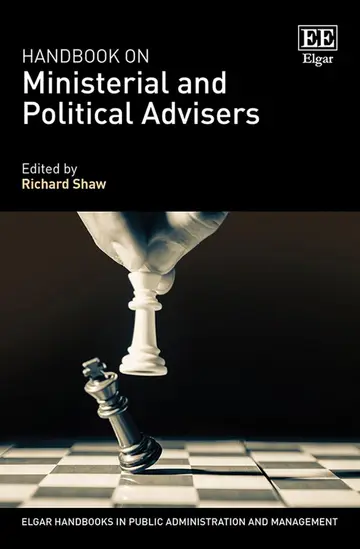 Cover of Handbook on Ministerial and Political Advisers
