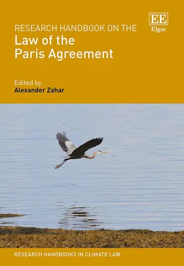 Cover of Research Handbook on the Law of the Paris Agreement