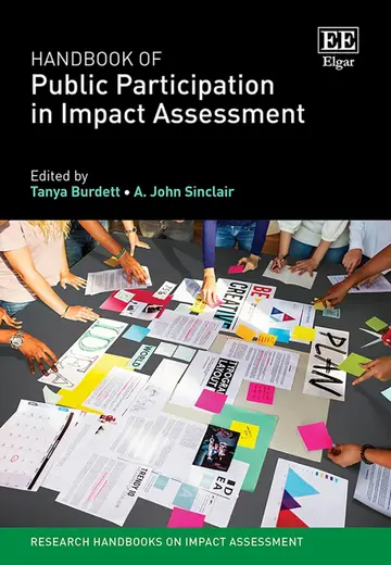 Cover of Handbook of Public Participation in Impact Assessment