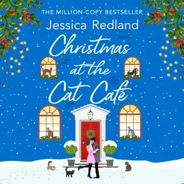 Cover of Christmas at the Cat Café
