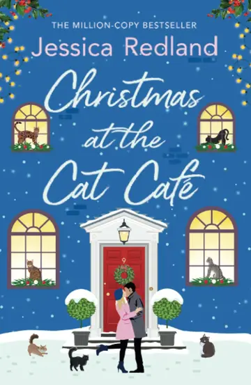 Cover of Christmas at the Cat Café