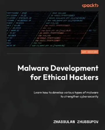 Cover of Malware Development for Ethical Hackers