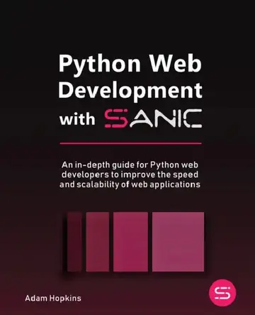 Cover of Python Web Development with Sanic