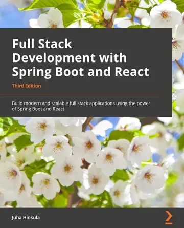 Cover of Full Stack Development with Spring Boot and React