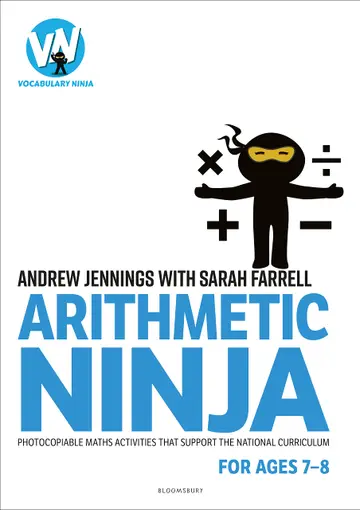 Cover of Arithmetic Ninja for Ages 7-8