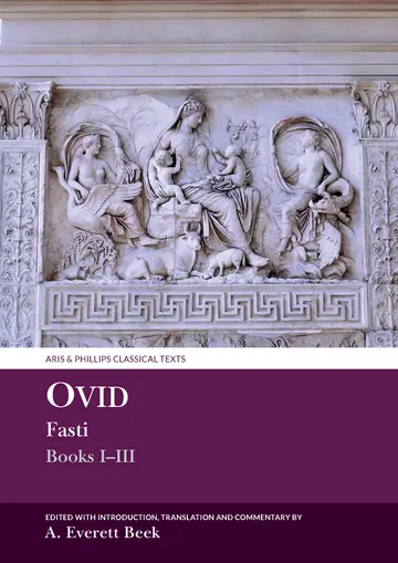 Cover of Ovid Fasti, Books I-iii