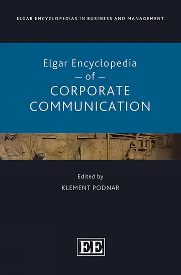 Cover of Elgar Encyclopedia of Corporate Communication